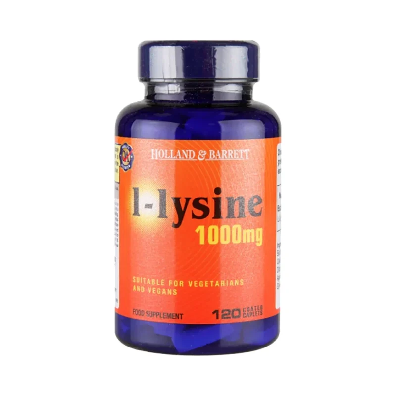 L-Lysine 1000 mg / 120 каплети - Holland And Barrett