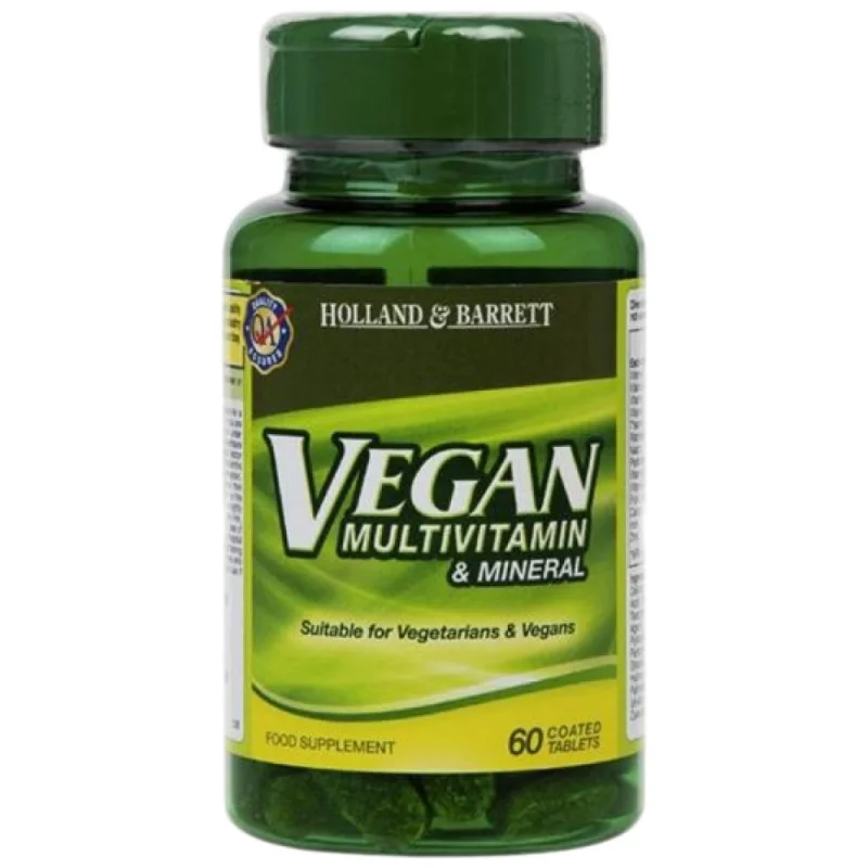 Vegan Multivitamin & Mineral / 60 Таблетки, 60 дози