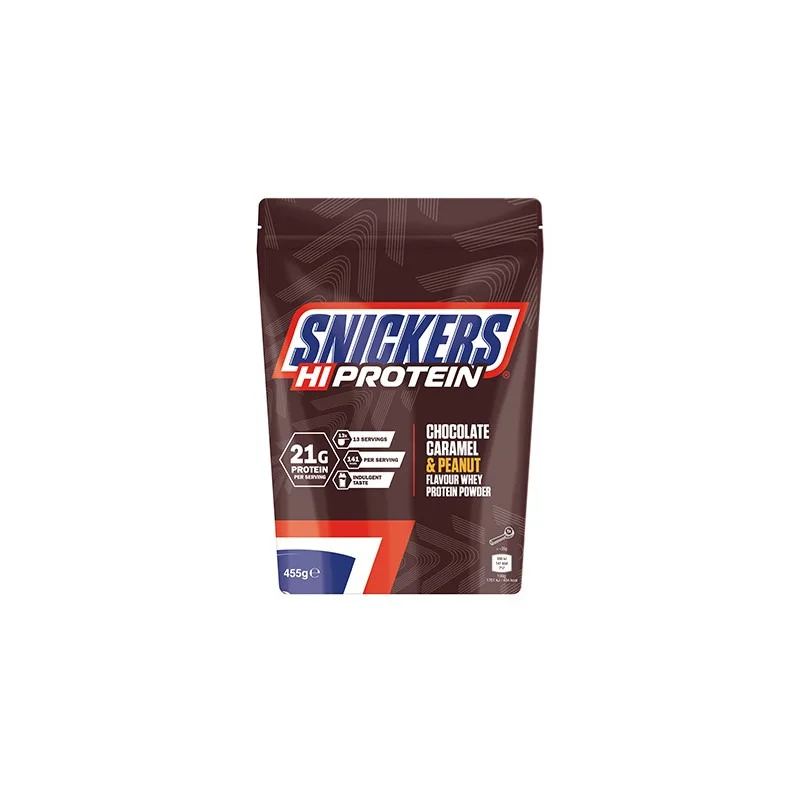 Snickers Hi Protein - Chocolate Caramel and Peanut - Суроватъчен Протеин