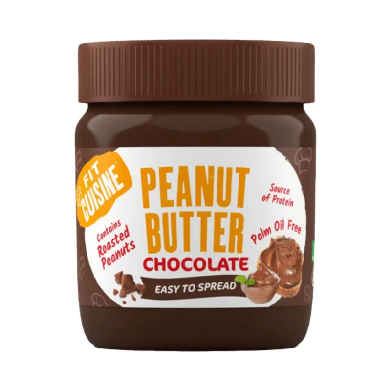 Fit Cuisine Peanut Butter with Chocolate / 350 грама - Applied Nutrition