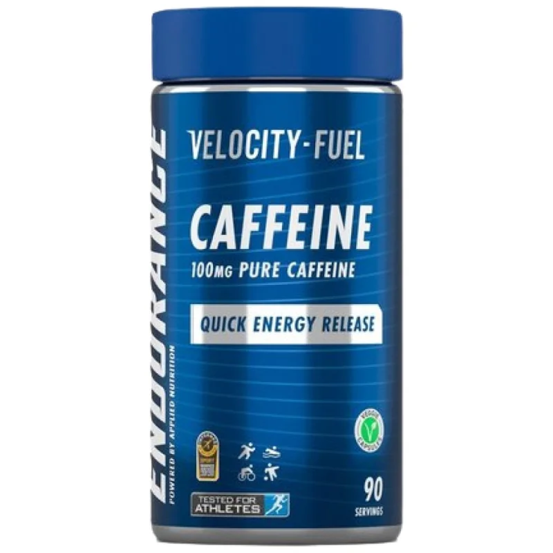 Endurance Caffeine 100 mg / 90 капсули, 90 дози