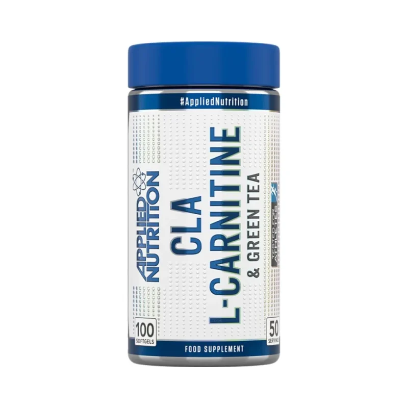 CLA, L-Carnitine and Green Tea / 100 Гел капсули, 50 дози - Applied Nutrition