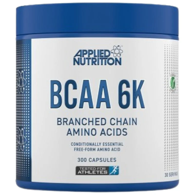 BCAA 6K / 300 капсули, 30 дози