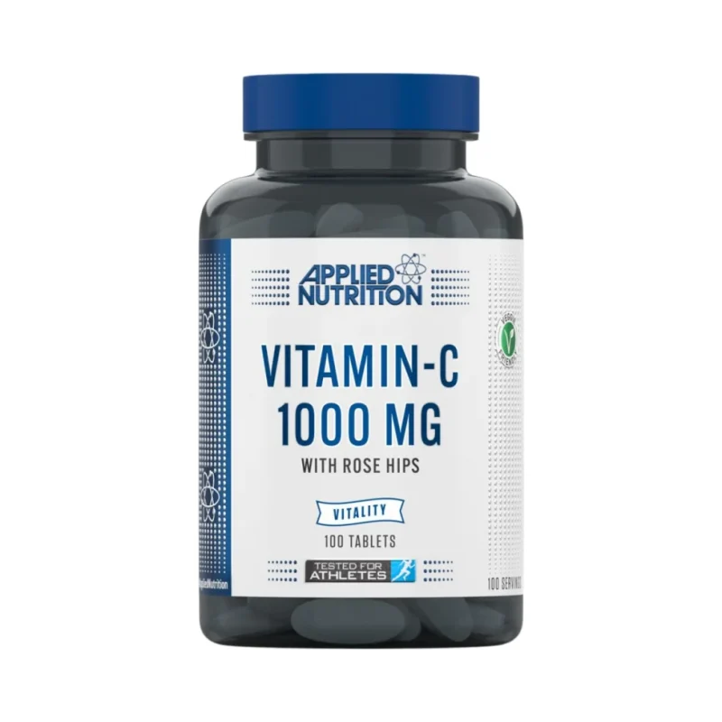 Vitamin-C 1000 mg | with Rose Hips / 100 Таблетки, 100 дози - Applied Nutrition