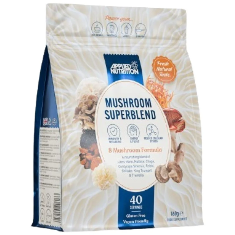 Mushroom Blend | 8 Mushrooms Complex / 160 грама, 40 дози