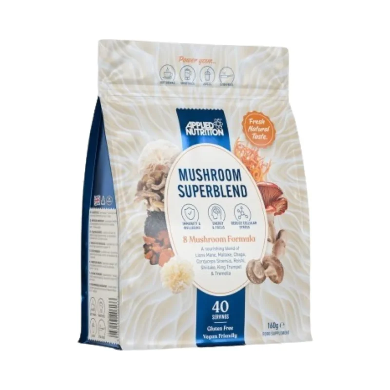 Mushroom Blend | 8 Mushrooms Complex / 160 грама, 40 дози - Applied Nutrition