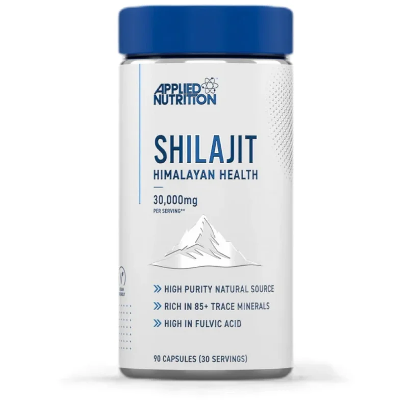 Shilajit 500 mg | 60% Fulvic Acid / 90 капсули, 30 дози
