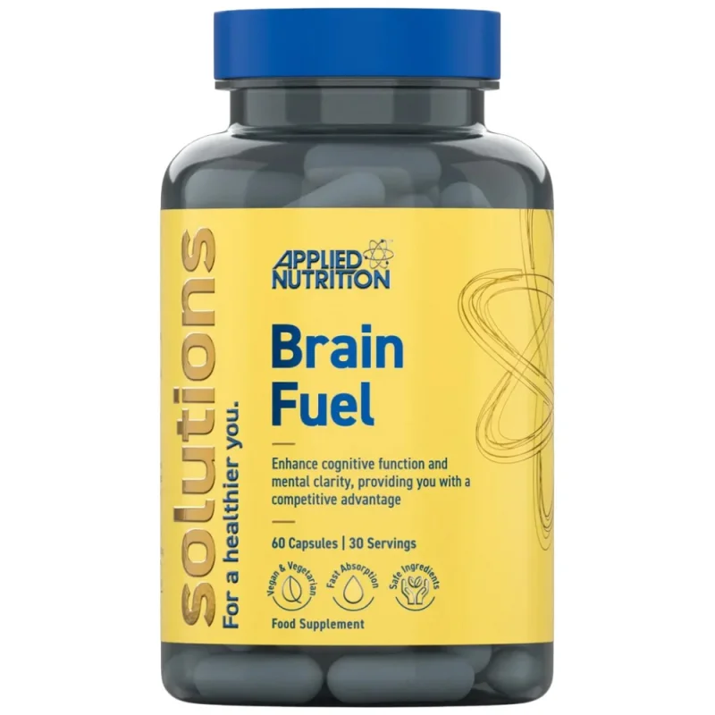 Solutions Brain Fuel | with Ashwagandha & ALCAR (30 дози) / 60 капсули