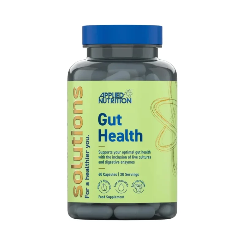 Solutions Gut Health | with Probiotic & Enzyme Blends (30 дози) / 60 капсули - Applied Nutrition