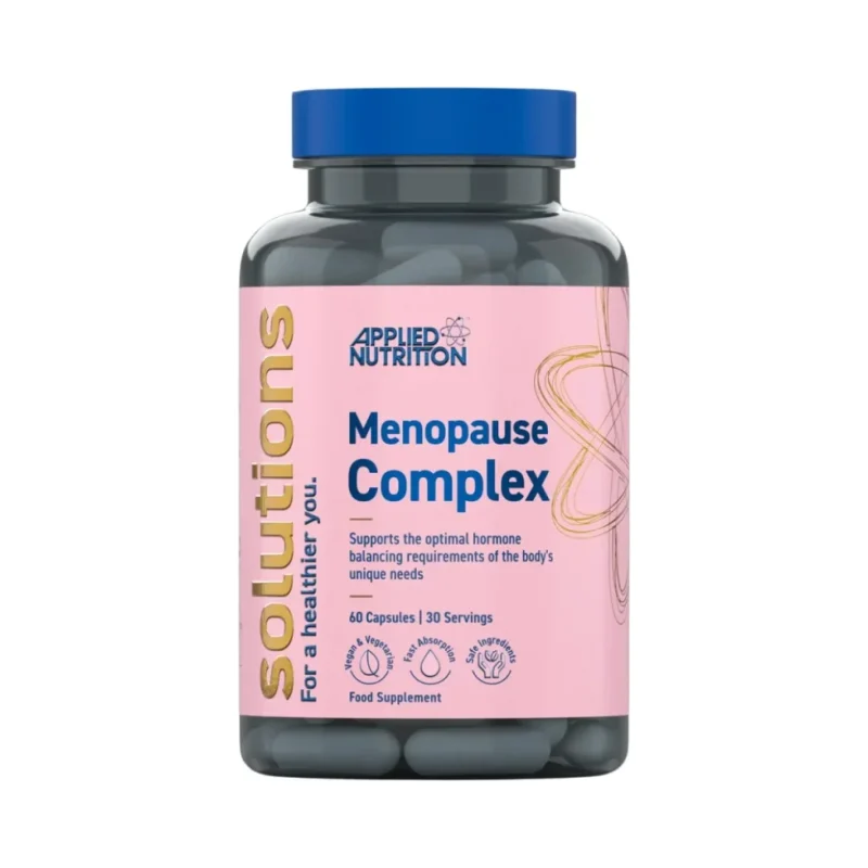 Solutions Menopause Complex | with Gymnema Sylvestre & Ashwagandha (30 дози) / 60 капсули - Applied Nutrition