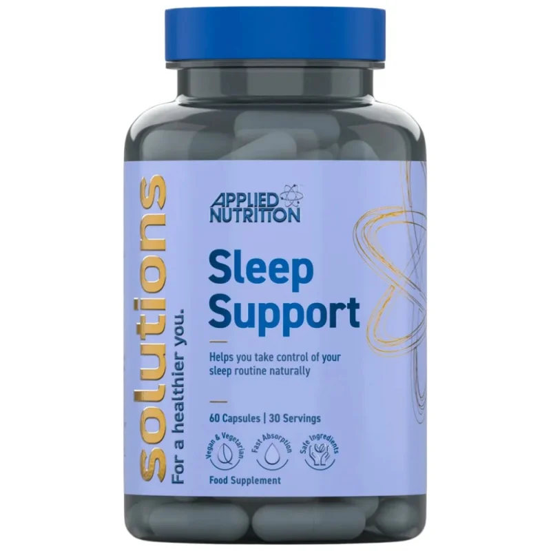 Solutions Sleep Support | with Lion's Mane, Ashwagandha & L-Theanine (30 дози) / 60 капсули
