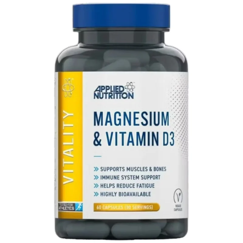 Magnesium & Vitamin D3 (30 дози) / 60 капсули