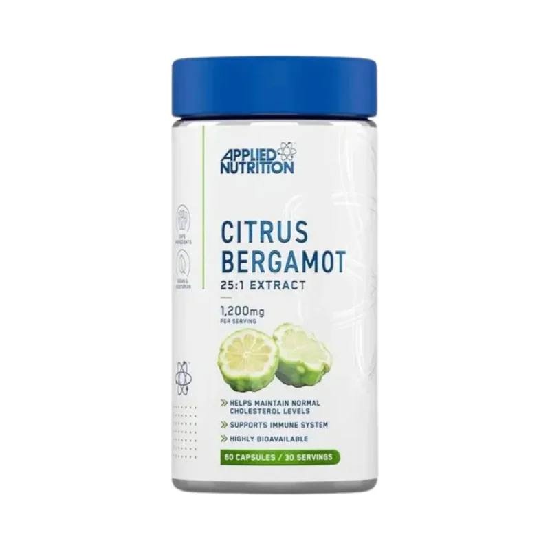 Citrus Bergamot 600 mg (30 дози) / 60 капсули - Applied Nutrition