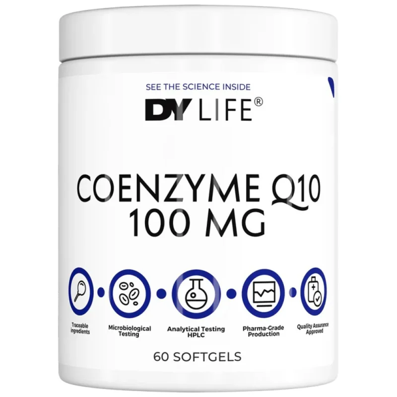 DY Life Coenzyme Q10 100 mg (60 дози) / 60 Гел капсули