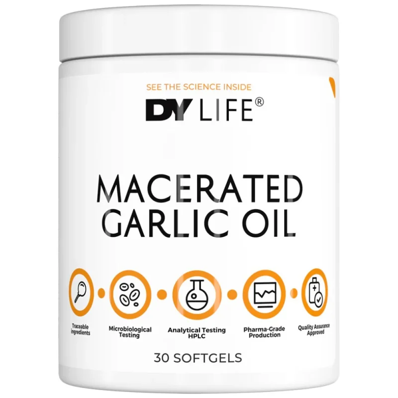 DY Life Macerated Garlic Oil (30 дози) / 30 Гел капсули