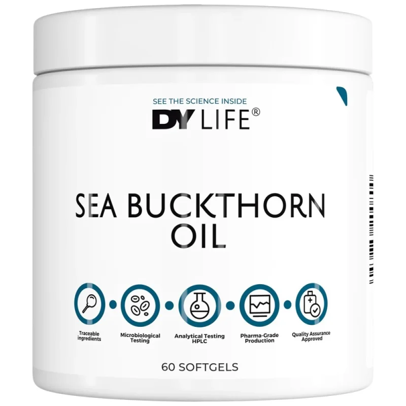 DY Life Sea Buckthorn Oil 500 mg (60 дози) / 60 Гел капсули
