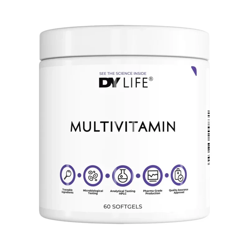 DY Life Multivitamin (30 дози) / 60 Гел капсули - Dorian Yates Nutrition