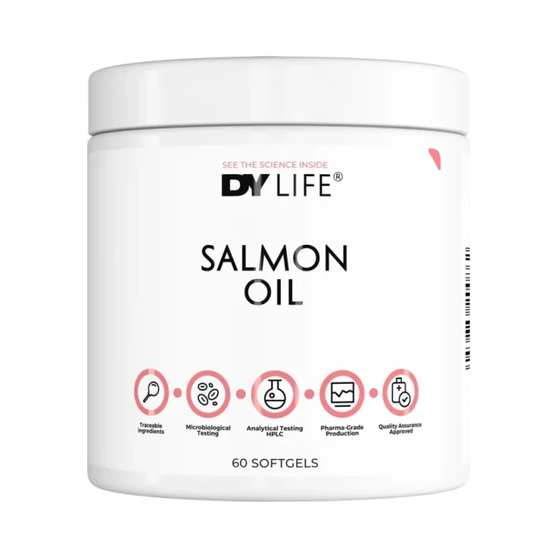 DY Life Salmon OIl (60 дози) / 60 Гел капсули - Dorian Yates Nutrition