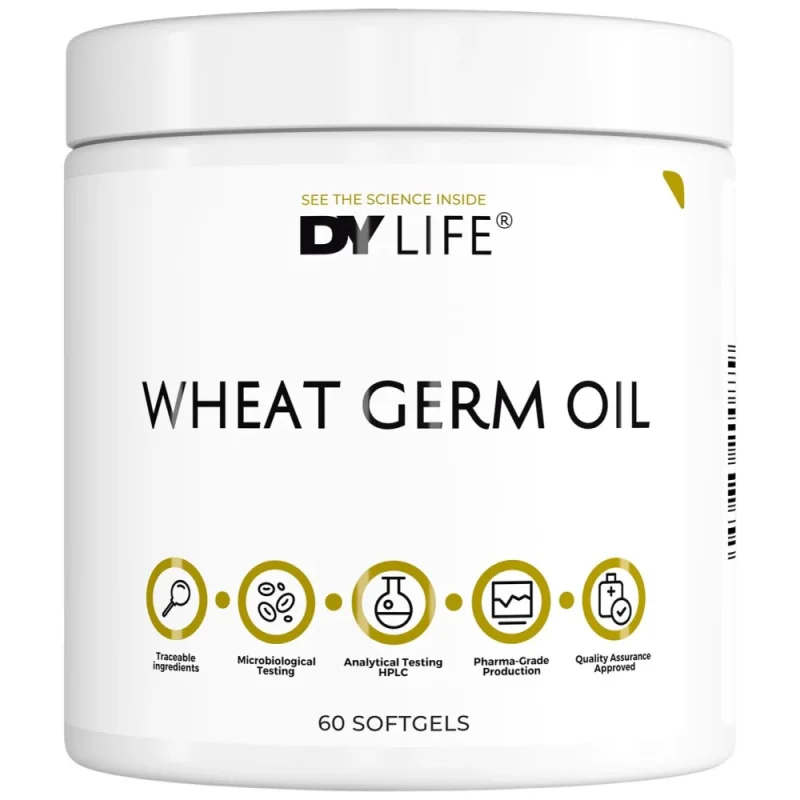 DY Life Wheat Germ Oil 600 mg (30 дози) / 60 Гел капсули