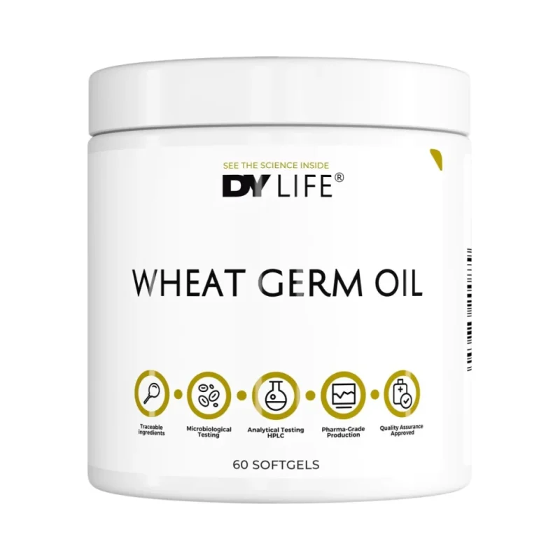 DY Life Wheat Germ Oil 600 mg (30 дози) / 60 Гел капсули - Dorian Yates Nutrition