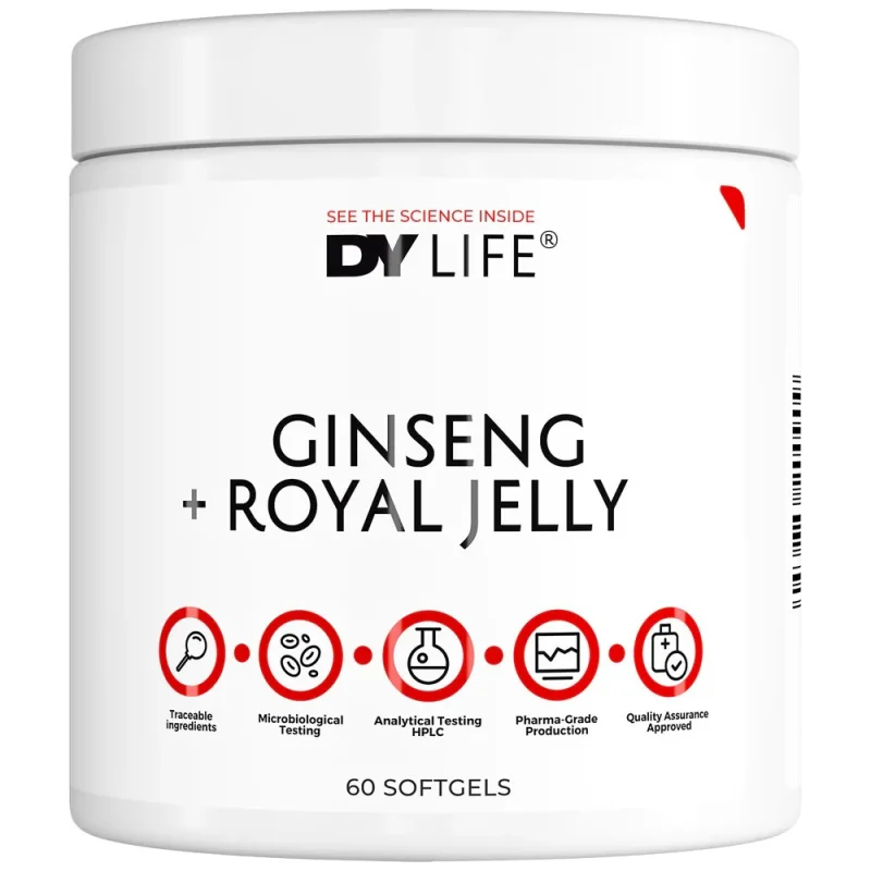 DY Life Ginseng + Royal Jelly (30 дози) / 60 Гел капсули