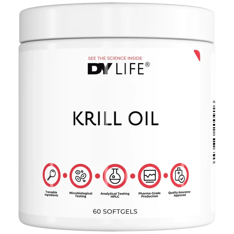DY Life Krill Oil 500 mg (15 дози) / 60 Гел капсули