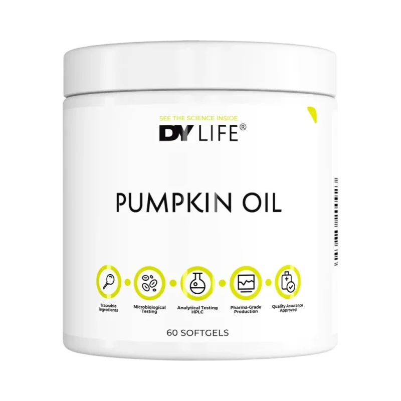 DY Life Pumpkin Oil 1000 mg (60 дози) / 60 Гел капсули - Dorian Yates Nutrition