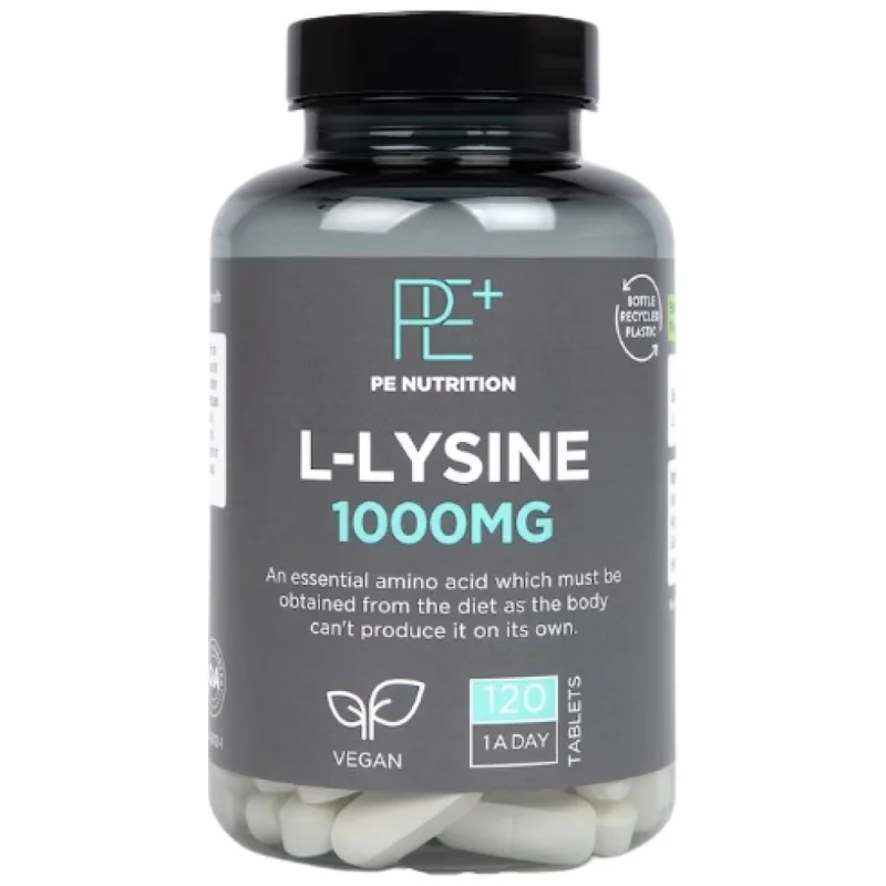 PE Nutrition | L-Lysine 1000 mg / 120 Таблетки, 120 дози