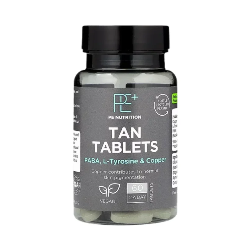 PE Nutrition | Tan Tablets / 60 Таблетки, 30 дози - Holland And Barrett
