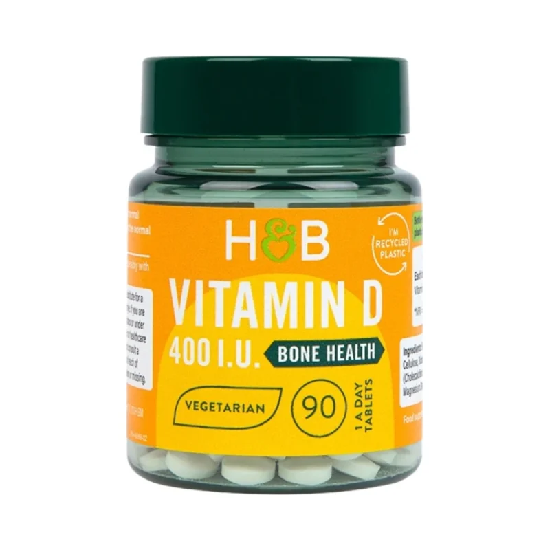 Vitamin D3 400 IU / 90 Таблетки, 90 дози - Holland And Barrett