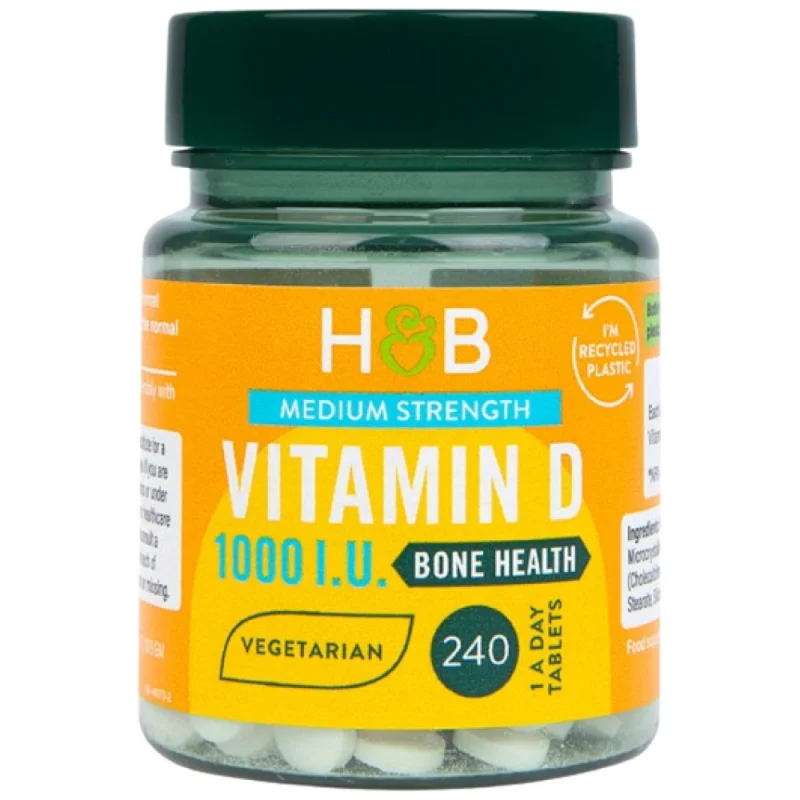 Vitamin D3 1000 IU / 240 Таблетки, 240 дози