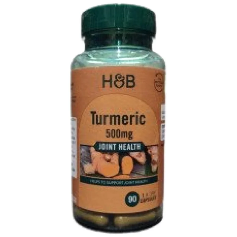 Turmeric 500 mg / 90 капсули, 90 дози