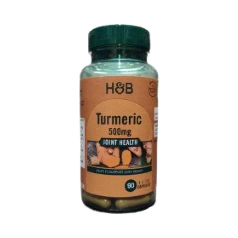 Turmeric 500 mg / 90 капсули, 90 дози - Holland And Barrett