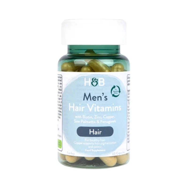 Men's Hair Vitamins / 60 капсули, 60 дози - Holland And Barrett