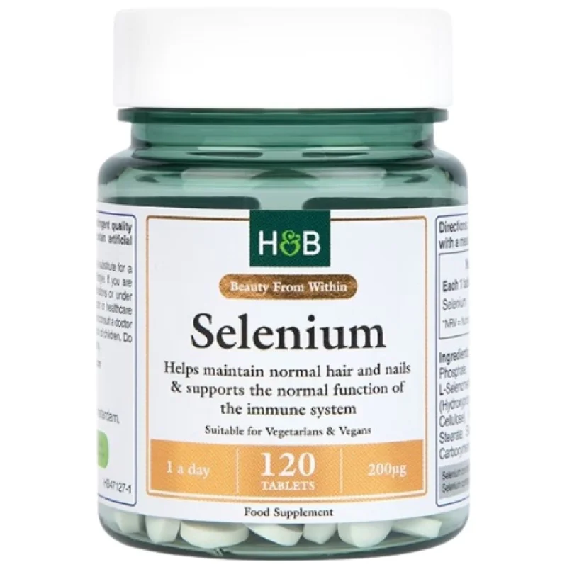 Selenium 200 mcg / 120 Таблетки, 120 дози