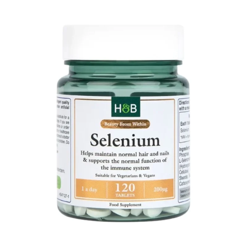 Selenium 200 mcg / 120 Таблетки, 120 дози - Holland And Barrett