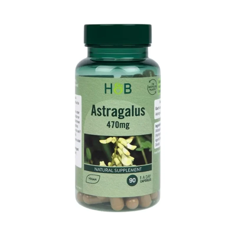 Astragalus 470 mg / 90 капсули, 90 дози - Holland And Barrett