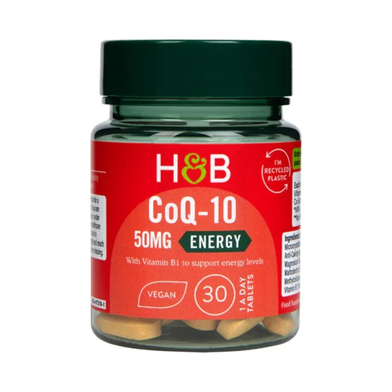 Coenzyme Q10 50mg / 30 Таблетки, 30 дози - Holland And Barrett