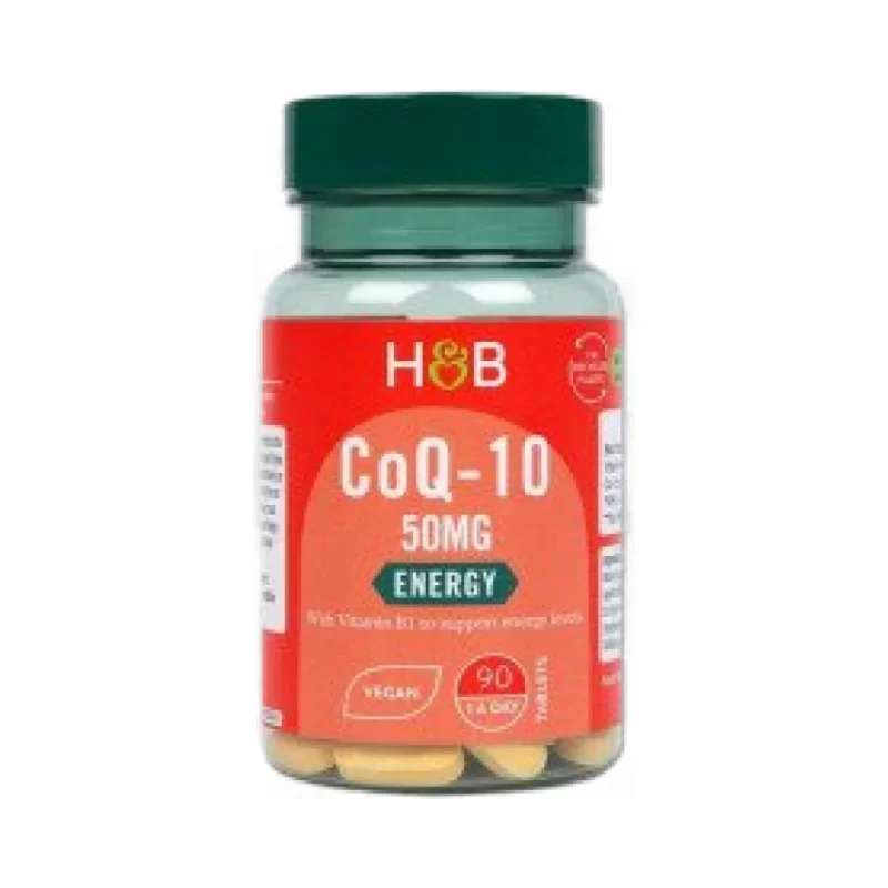 Coenzyme Q10 50mg / 90 Таблетки, 90 дози - Holland And Barrett