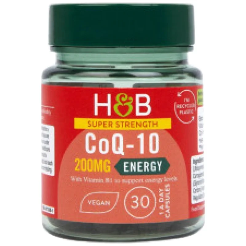 CoEnzyme Q-10 200 mg / 30 капсули, 30 дози