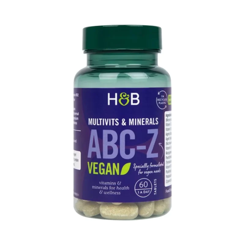 ABC to Z | Vegan Multivitamins / 60 Таблетки, 60 дози - Holland And Barrett