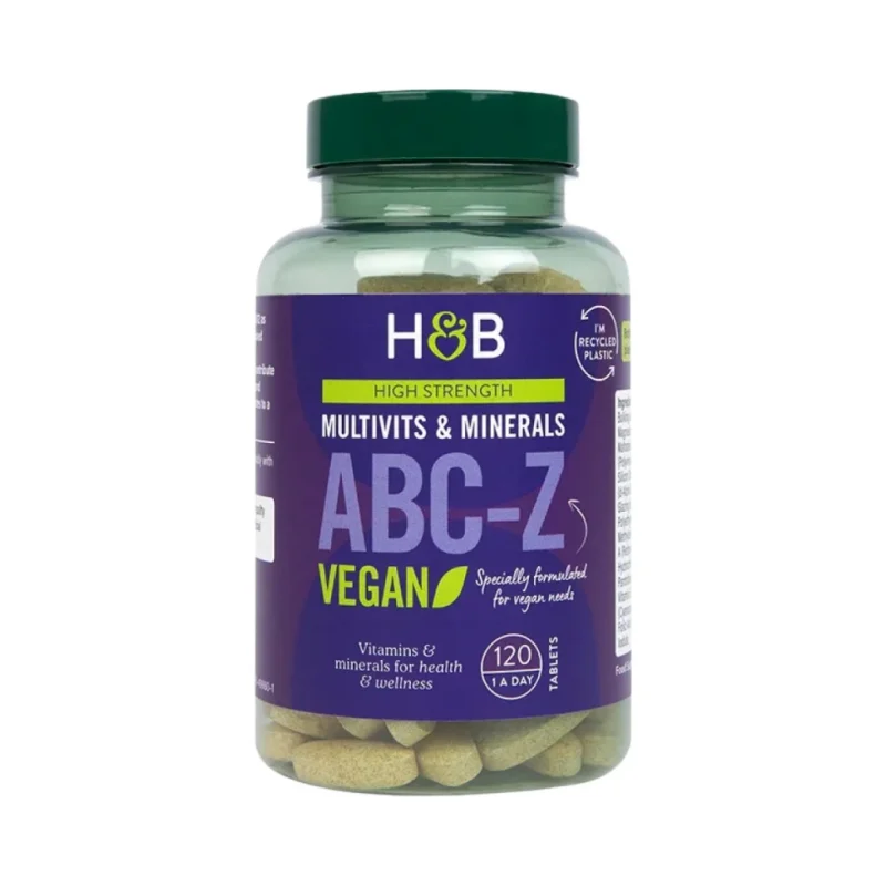 High Strength ABC-Z Vegan / 120 Таблетки, 120 дози - Holland And Barrett