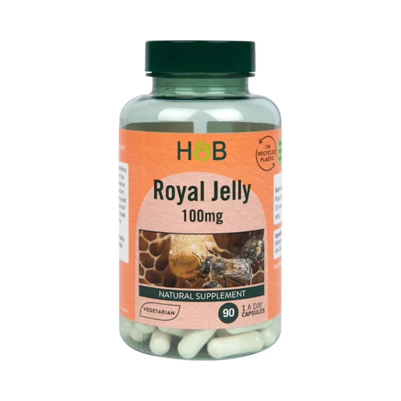 Royal Jelly 100 mg / 90 капсули, 90 дози - Holland And Barrett