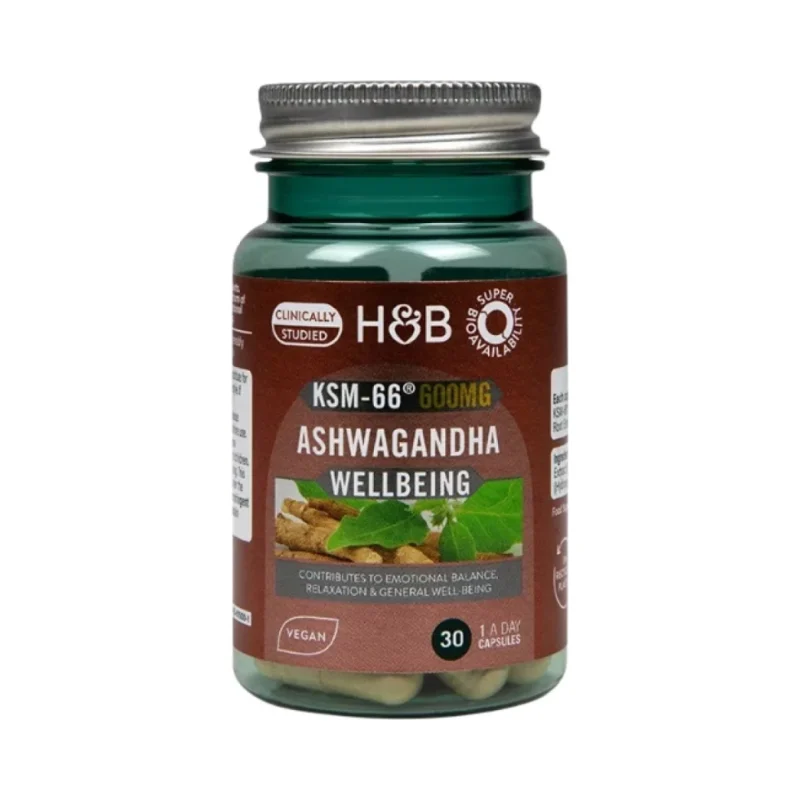 Ashwagandha 600 mg KSM-66 / 30 капсули, 30 дози - Holland And Barrett