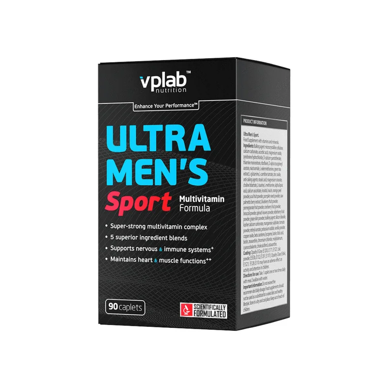 Ultra Men`s Sport Multivitamin - Мултивитамини, Разфасовка 90 caps
