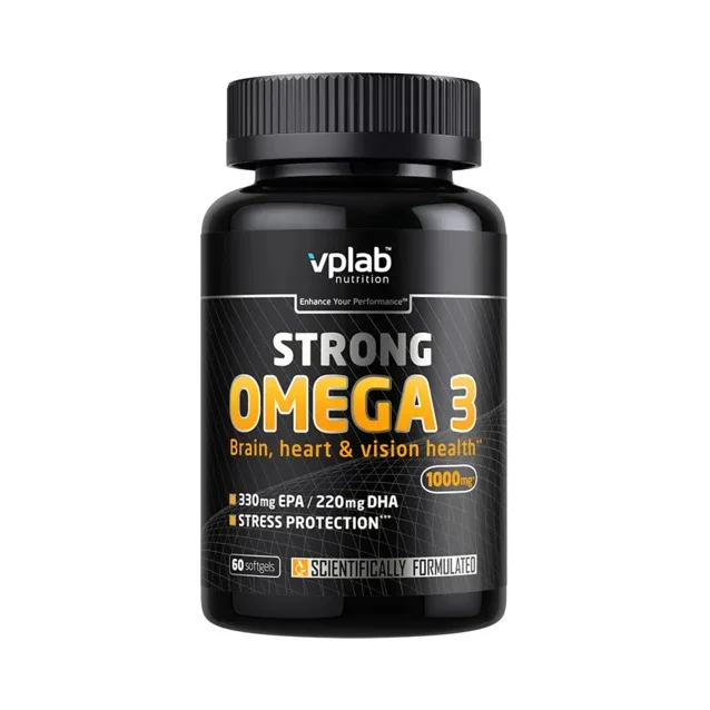 Strong Omega 3 - Омега, Разфасовка 60 sgels - VPLab
