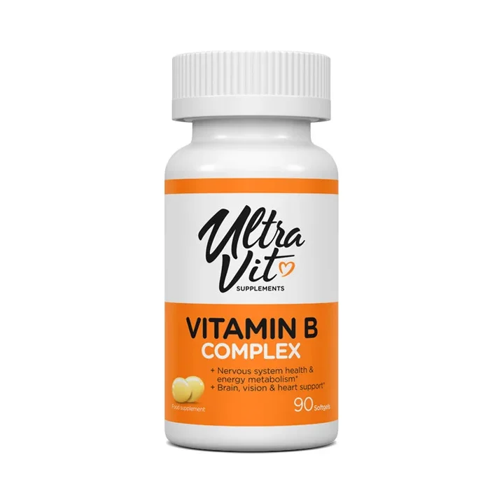 UltraVit Vitamin B Complex - Витамин B Комплекс, Разфасовка 90 sgels - VPLab