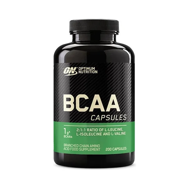 BCAA Mega-Size 1000 mg / 200 Caps / 200g - Optimum Nutrition