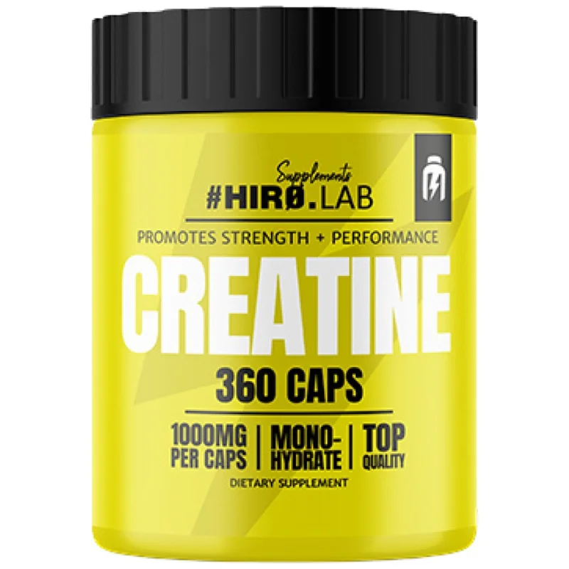Creatine Monohydrate Caps / 360 капсули, 90 дози