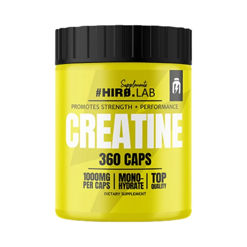 Creatine Monohydrate Caps / 360 капсули, 90 дози - Hero.Lab